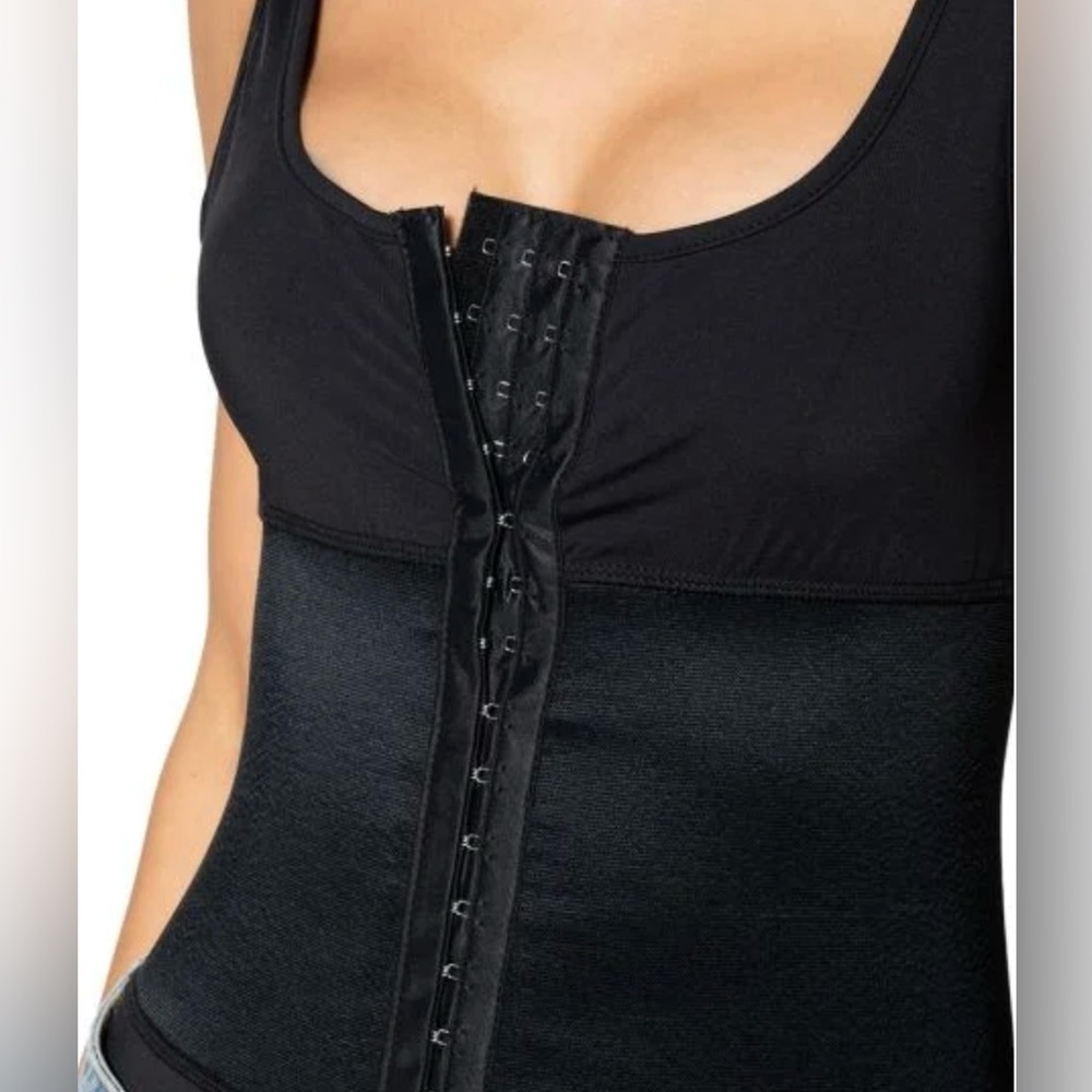 Snatched Corset Detail Tank Bodysuit - Picture 8 of 8